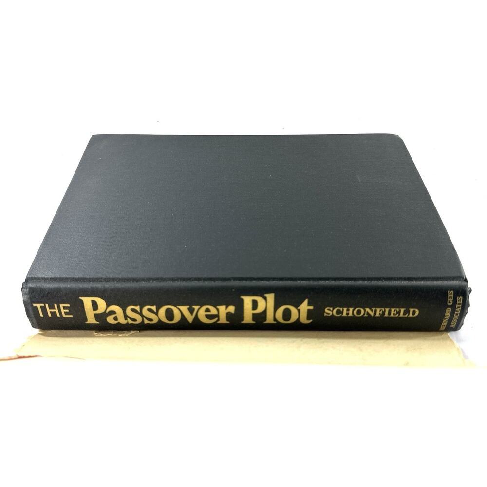 The Passover Plot by Hugh J. Schonfield 1965 HC w Dust Jacket Bernard Geis - Picture 9 of 10
